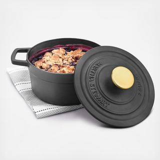 Martha Stewart Collection - Round 2 Qt. Dutch Oven