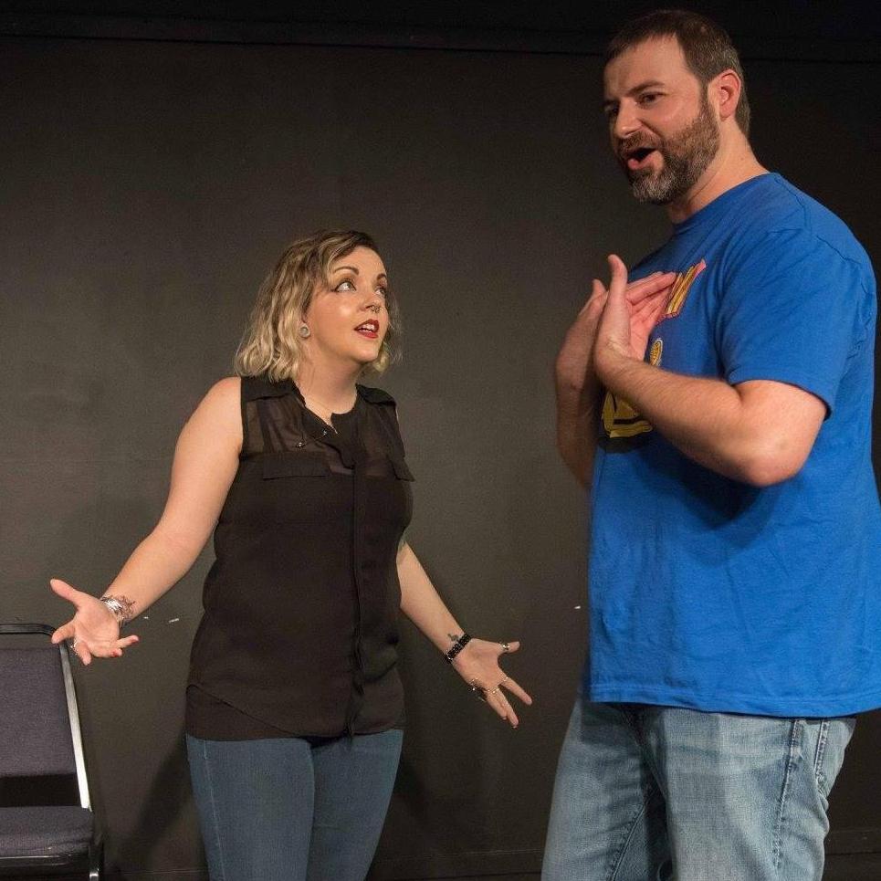 Improv, or as we call this photo: marriage in action.