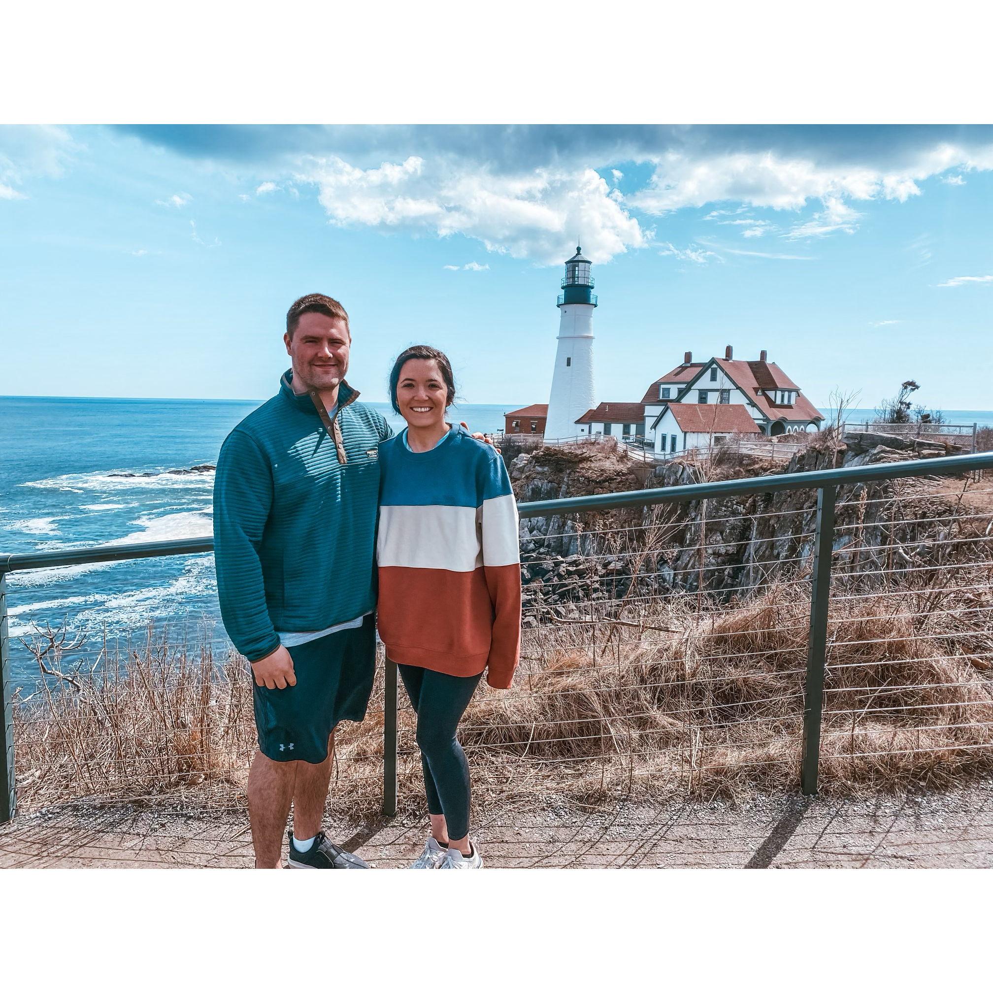 Trip to Maine visiting Colin + Alex