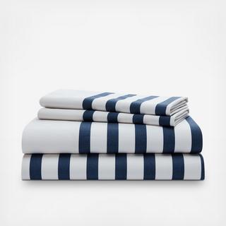 Evan 4-Piece Stripe Sheet Set