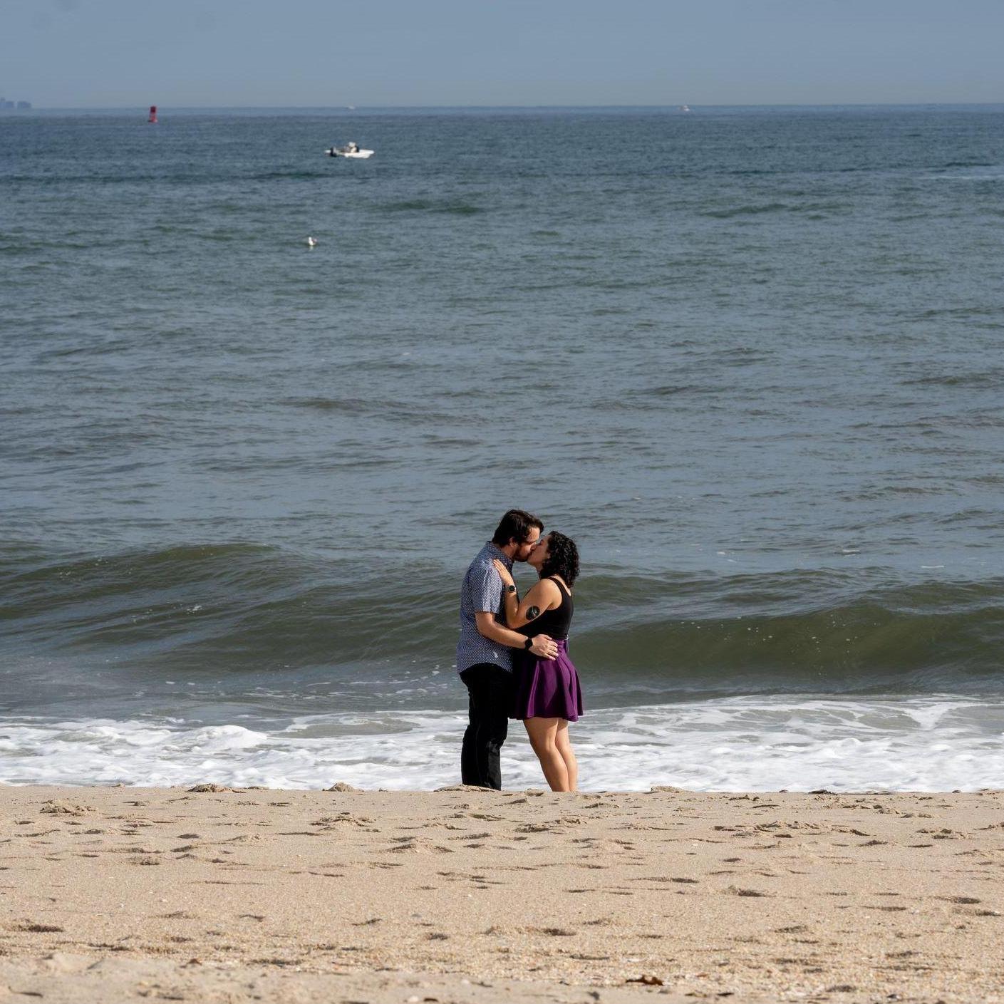 Right after she said yes!