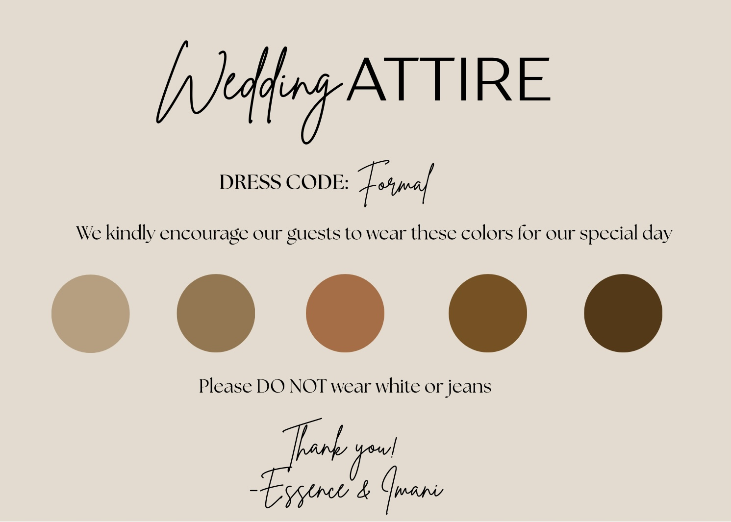 The Wedding Website of Imani Elliott and Essence Irvin