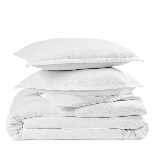 Sky Textured Matelasse Duvet Cover Set, King - 100% Exclusive