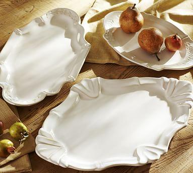Juliette Serving Platters, Set of 3 - Assorted