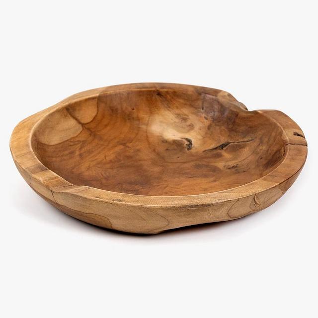 Teak Root Low Bowl