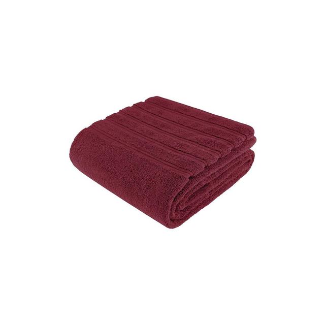American Soft Linen 100% Cotton Jumbo Large Bath Towel, 35 in by 70 in Bath Towel Sheet, Burgundy Red