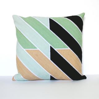Slice Embroidered Pillow