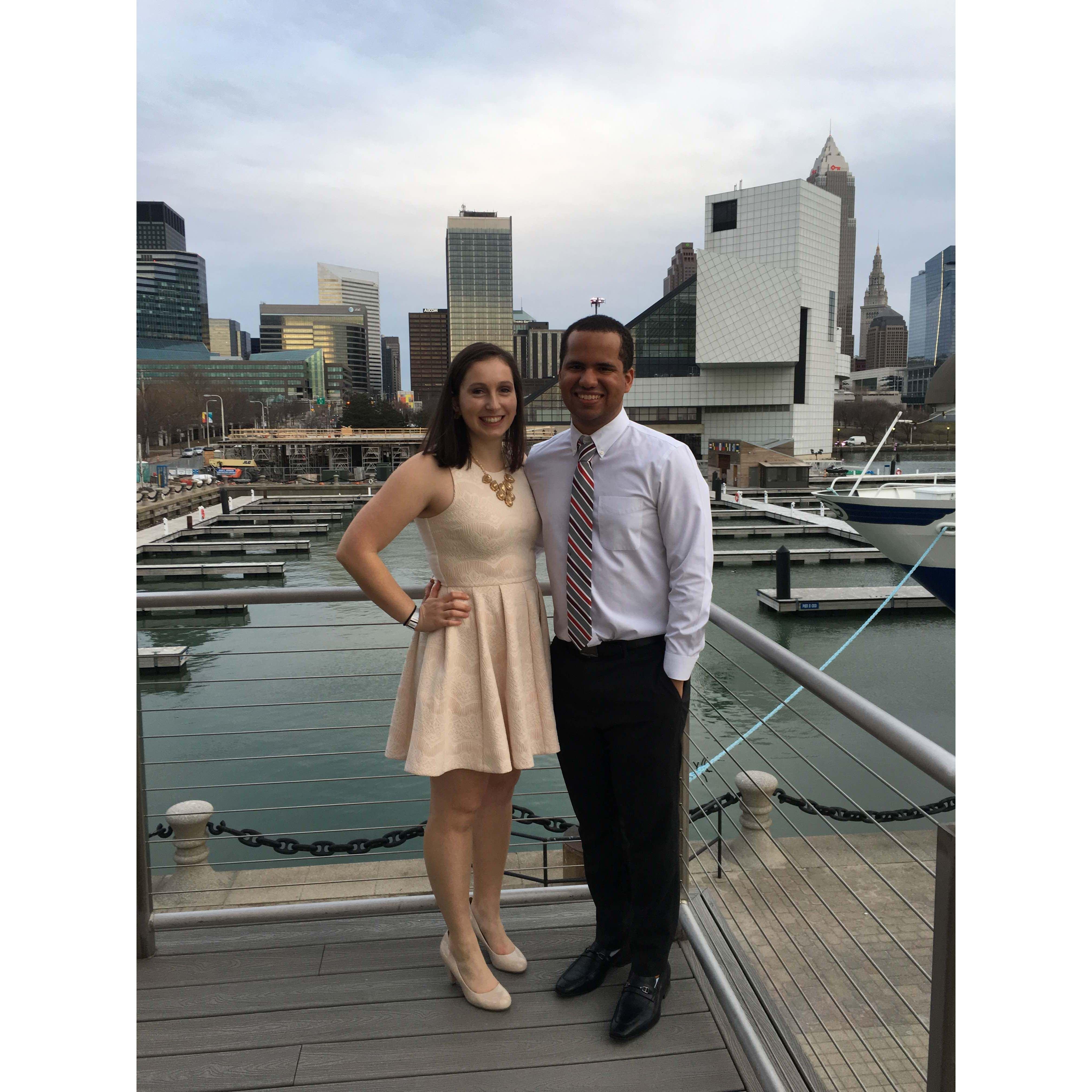 March 2018: Senior year formal