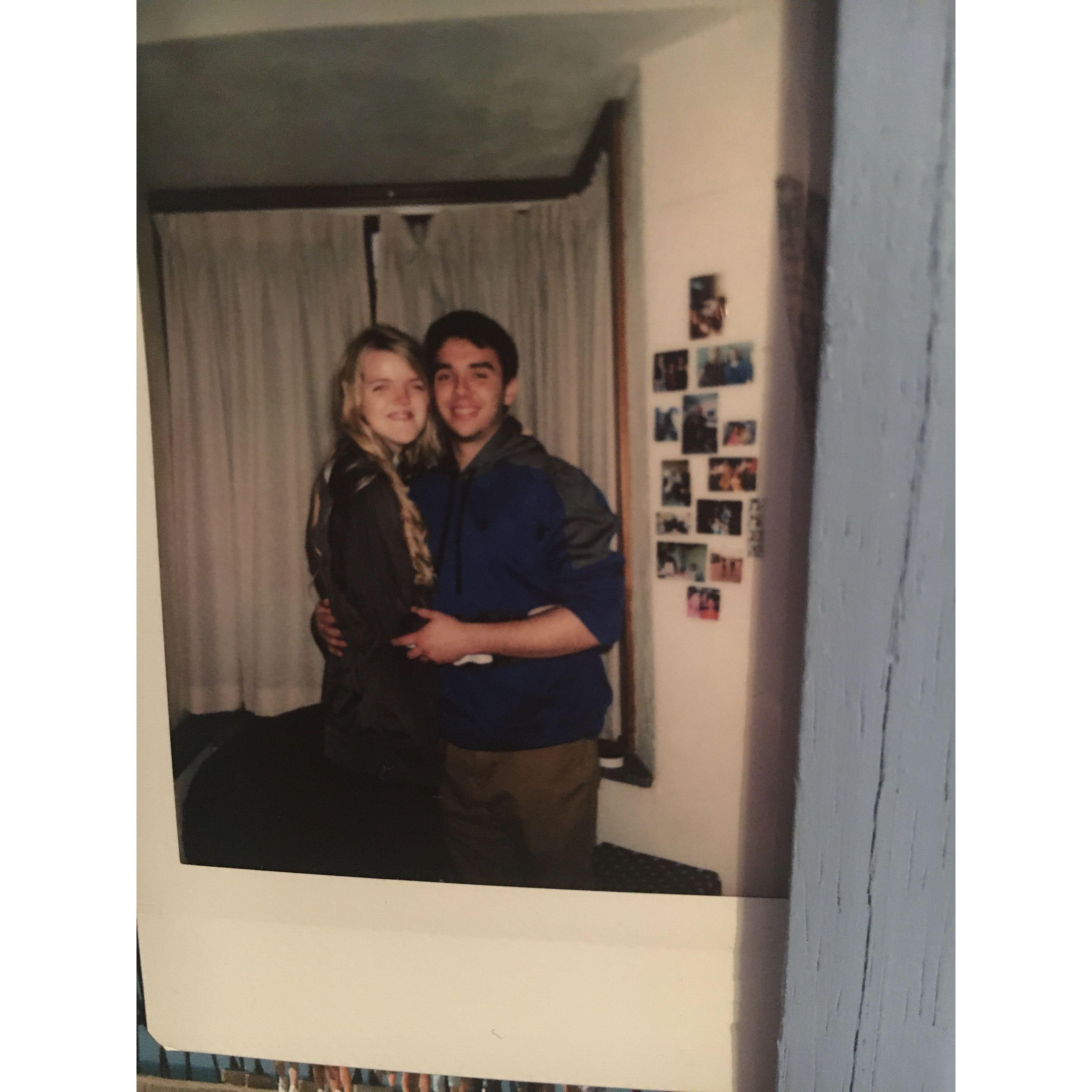 Spring formal getting ready polaroid 2018