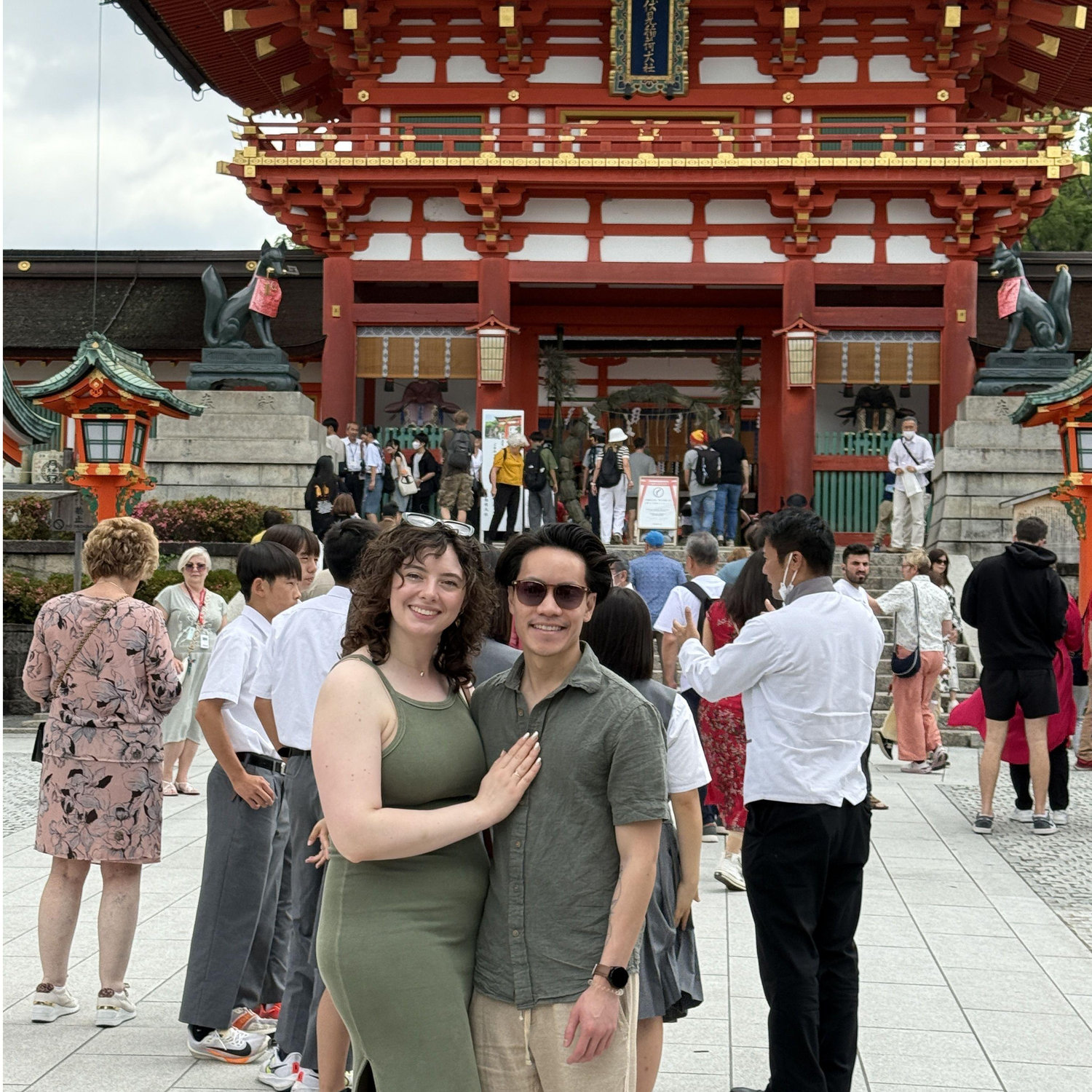 Busy day in Kyoto