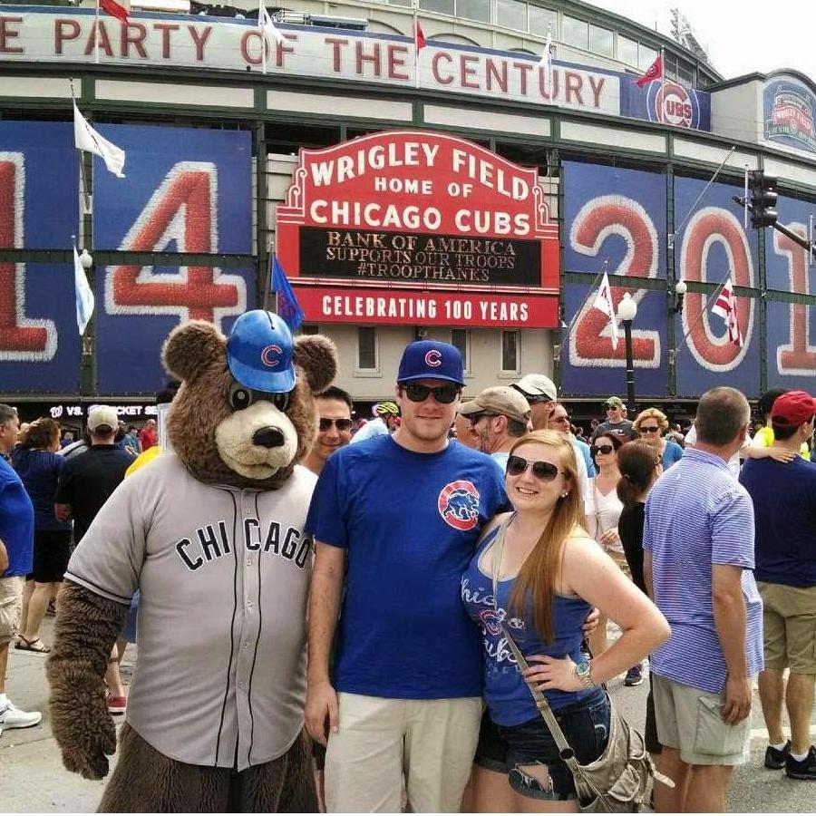Ryan's first Cub's game