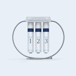 3-Stage Drinking Water Filter System Under Kitchen Sink