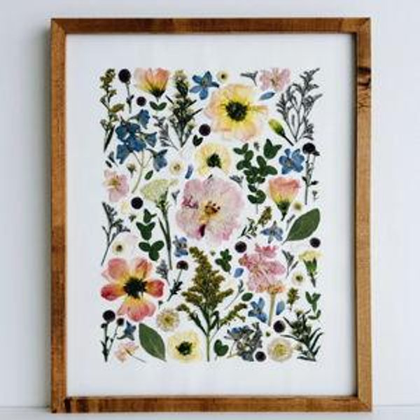 Pressed Wedding Florals