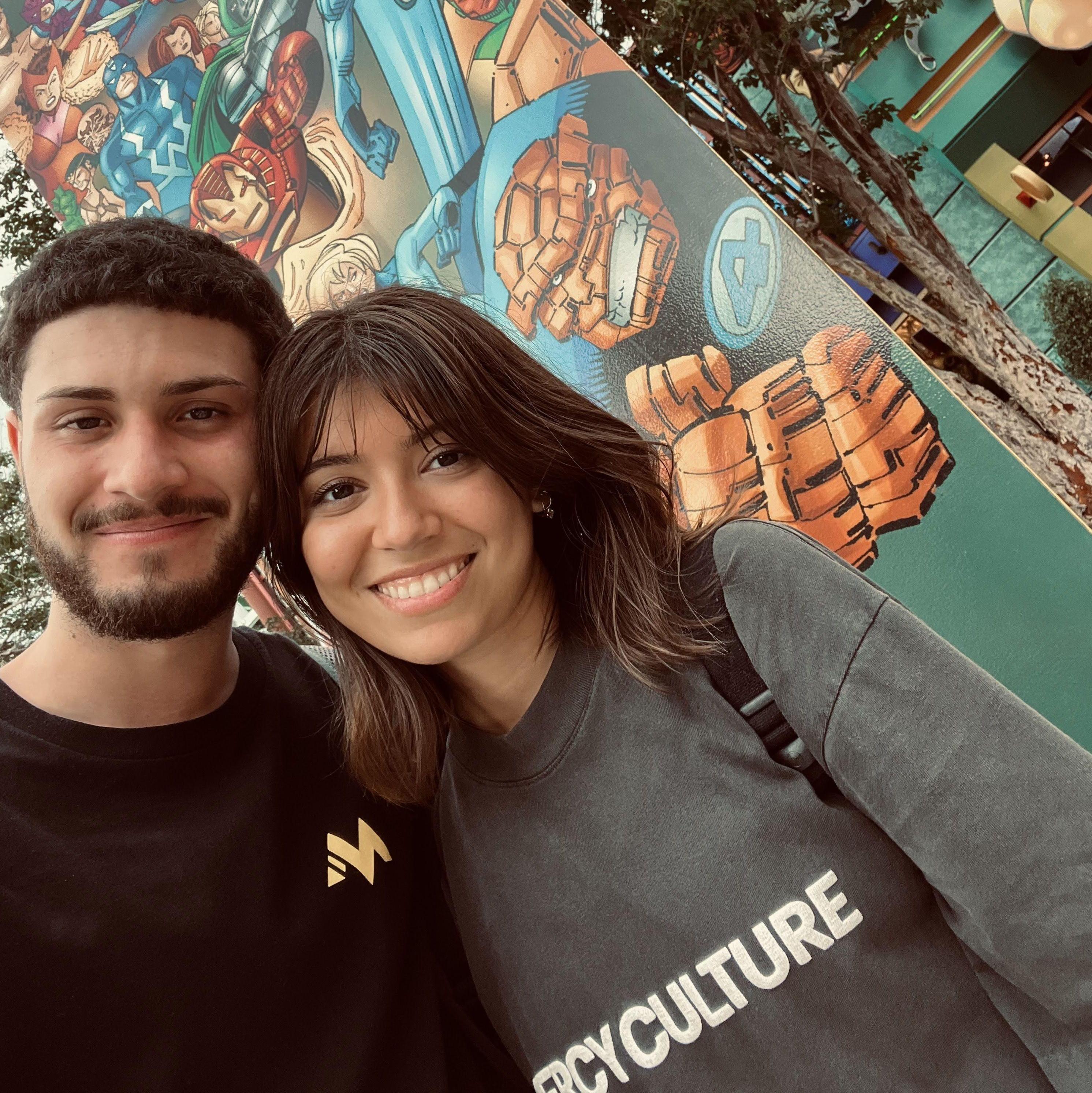 Our first time ever going to Universal Studios together!