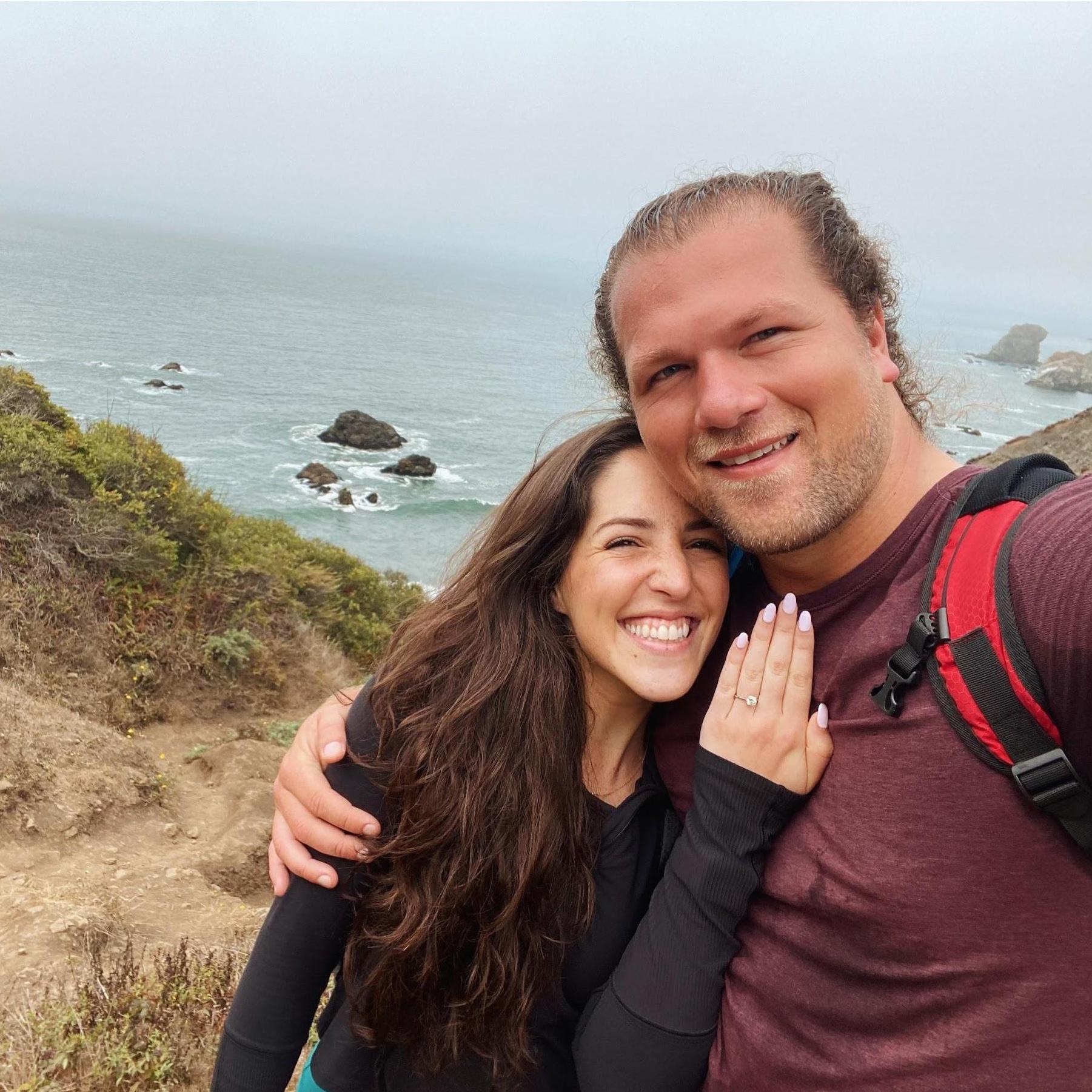 The day we got engaged!