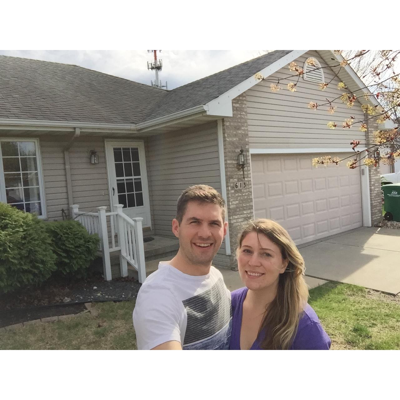 Our first home!