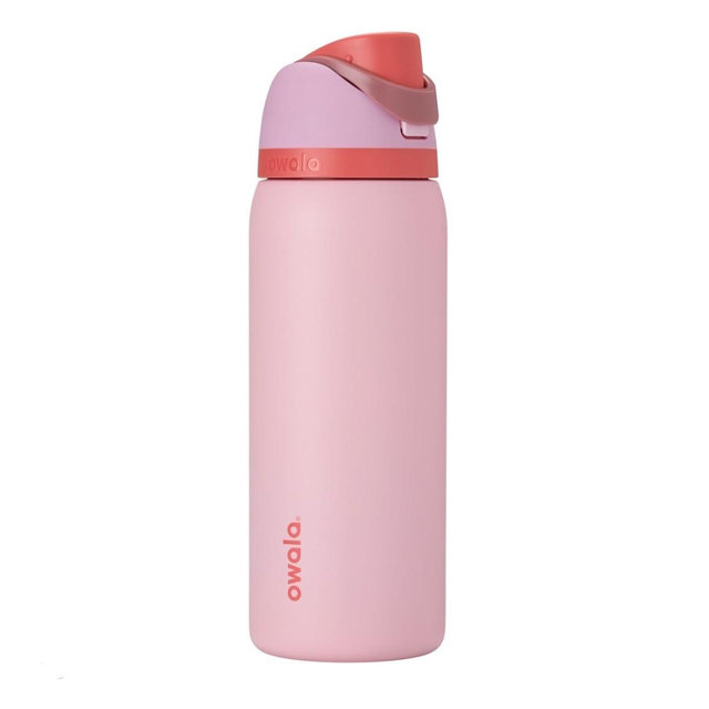 Owala-FreeSip Insulated Stainless Steel Water Bottle with Straw for Sports and Travel, BPA-Free Sports Water Bottle, 32 oz, Candy Store