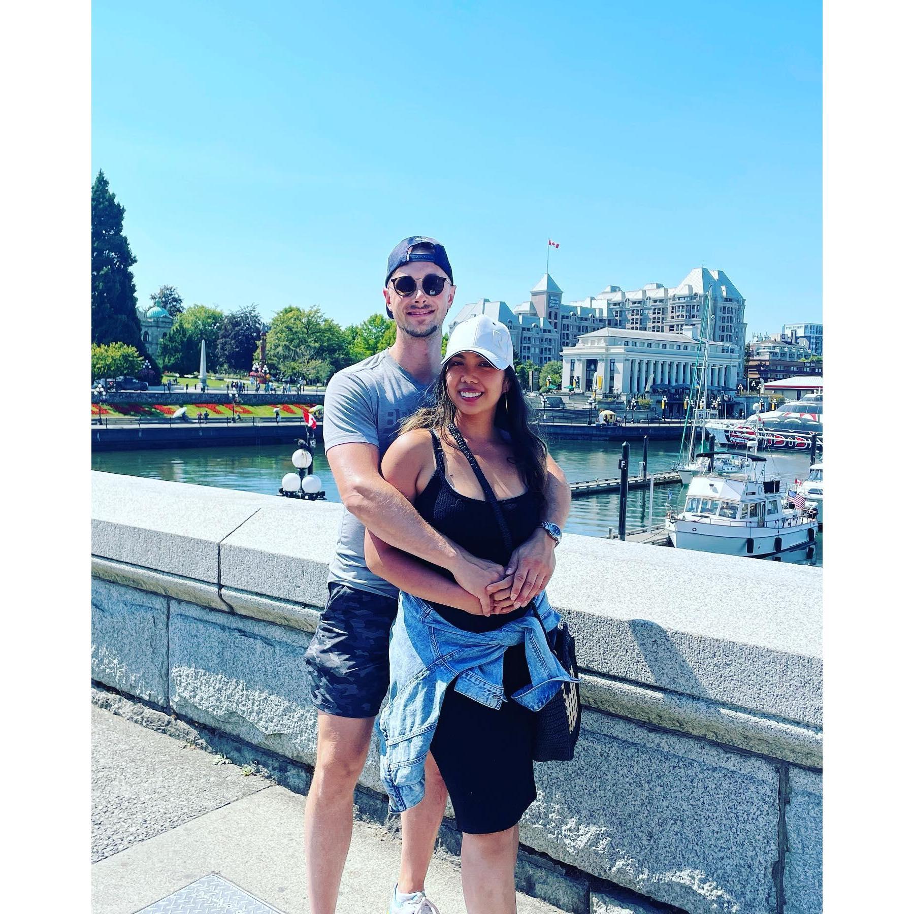 A beautiful afternoon In Victoria, BC.