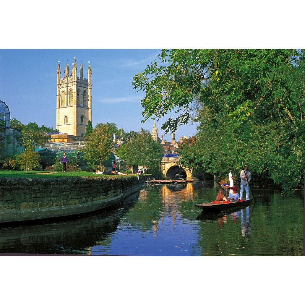 Punting on the River Thames at Oxford