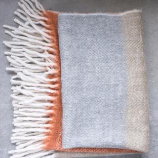 Ranch Mohair & Acrylic Throw