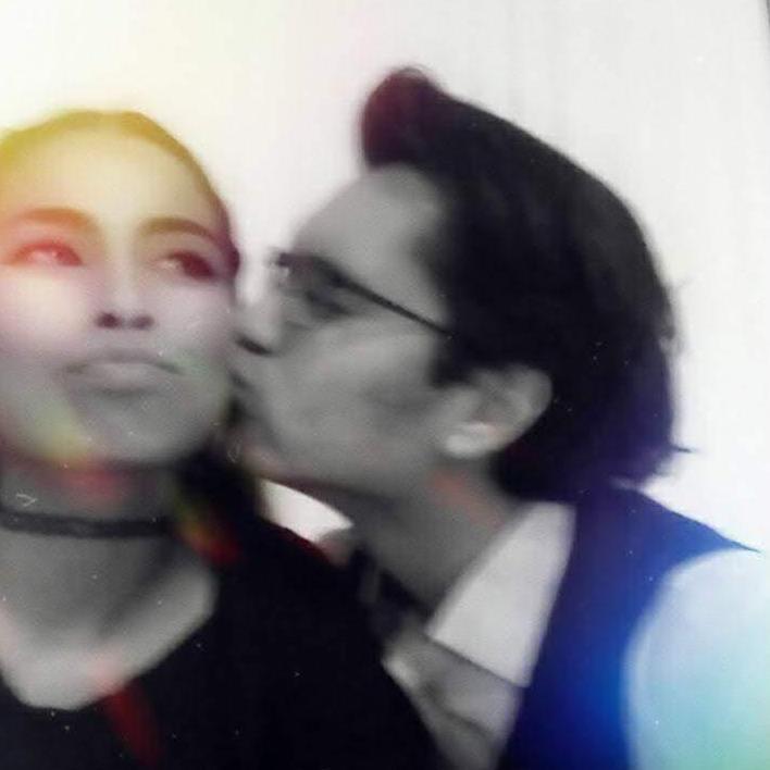 We had only been together a couple of months at this point.