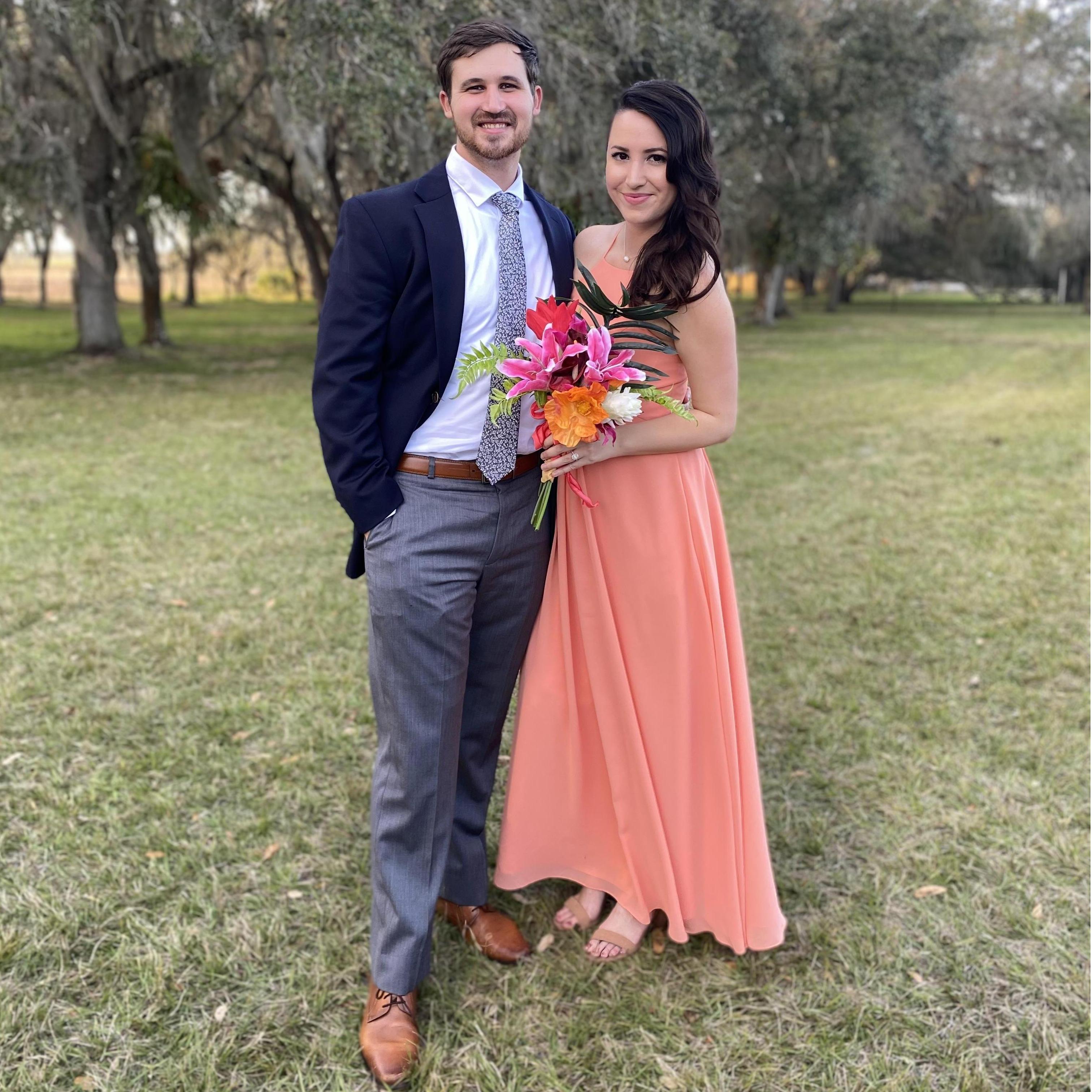 The Brindle Wedding & my favorite photo of us.