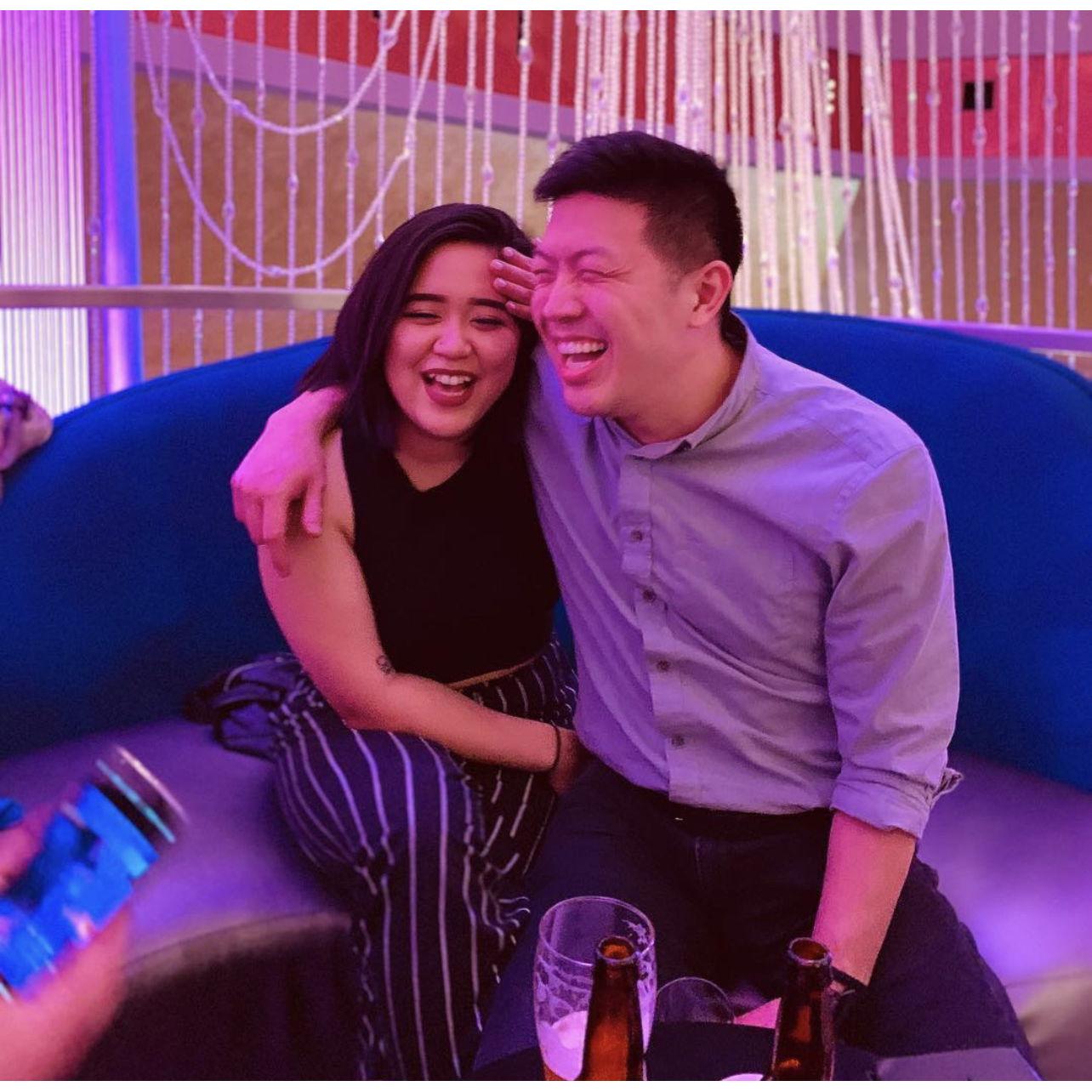 We said "I love you" for the first time on this Vegas trip.
