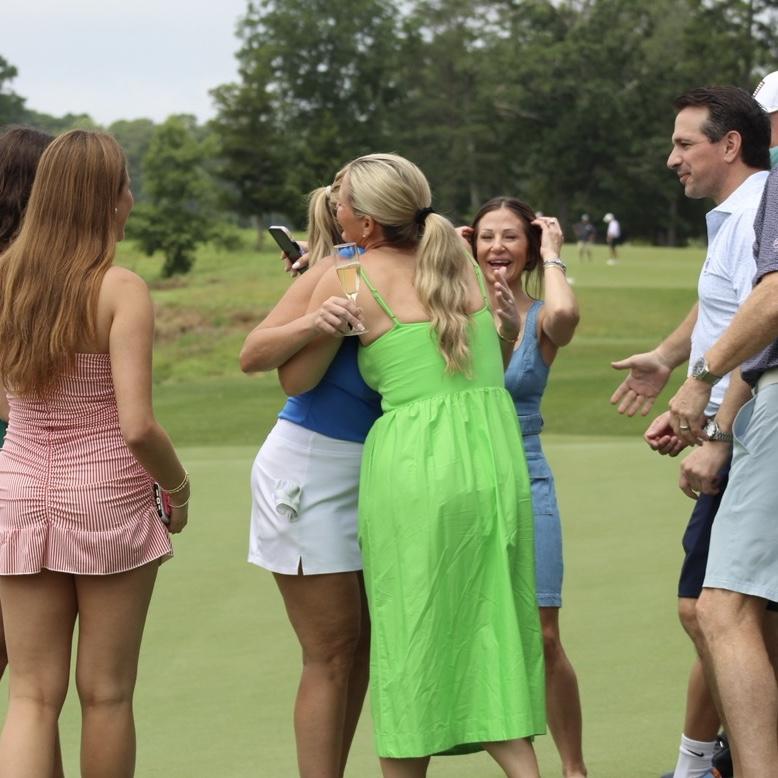 Jim proposed to Marie at Union League National on Meade 9 (06.28.25).
Sophia, Marie, Carrie, Trish, Matt