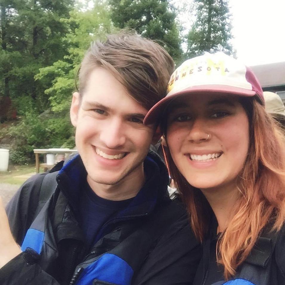 On a family trip in the beautiful Boundary Waters.