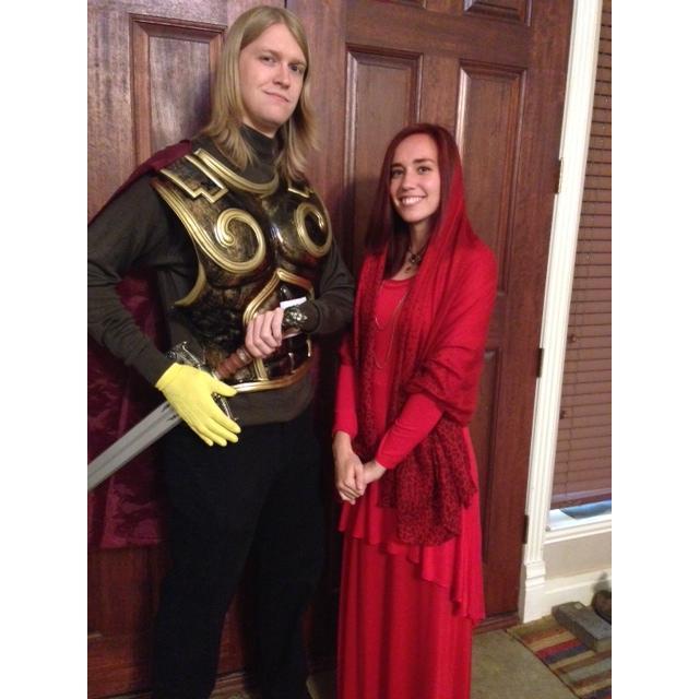 Game of Thrones Season Premier Night @ My Parent's House! Can you guess who we are...?