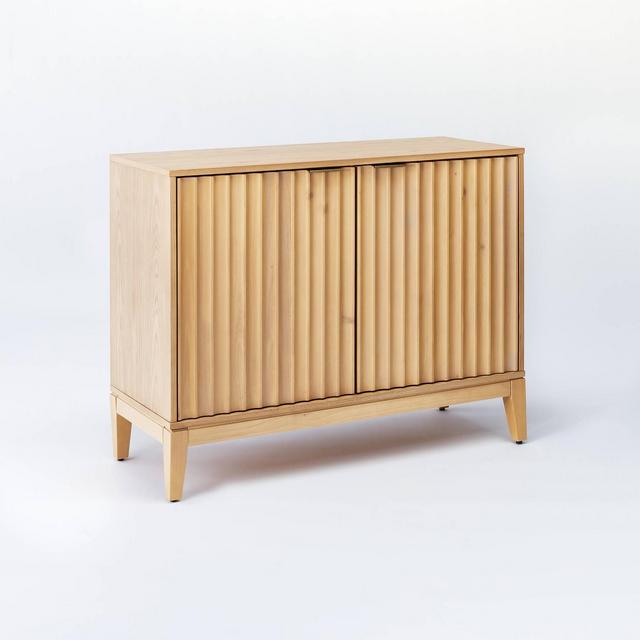 Thousand Oaks Wood Scalloped 2 Door Cabinet - Threshold™ designed with Studio McGee