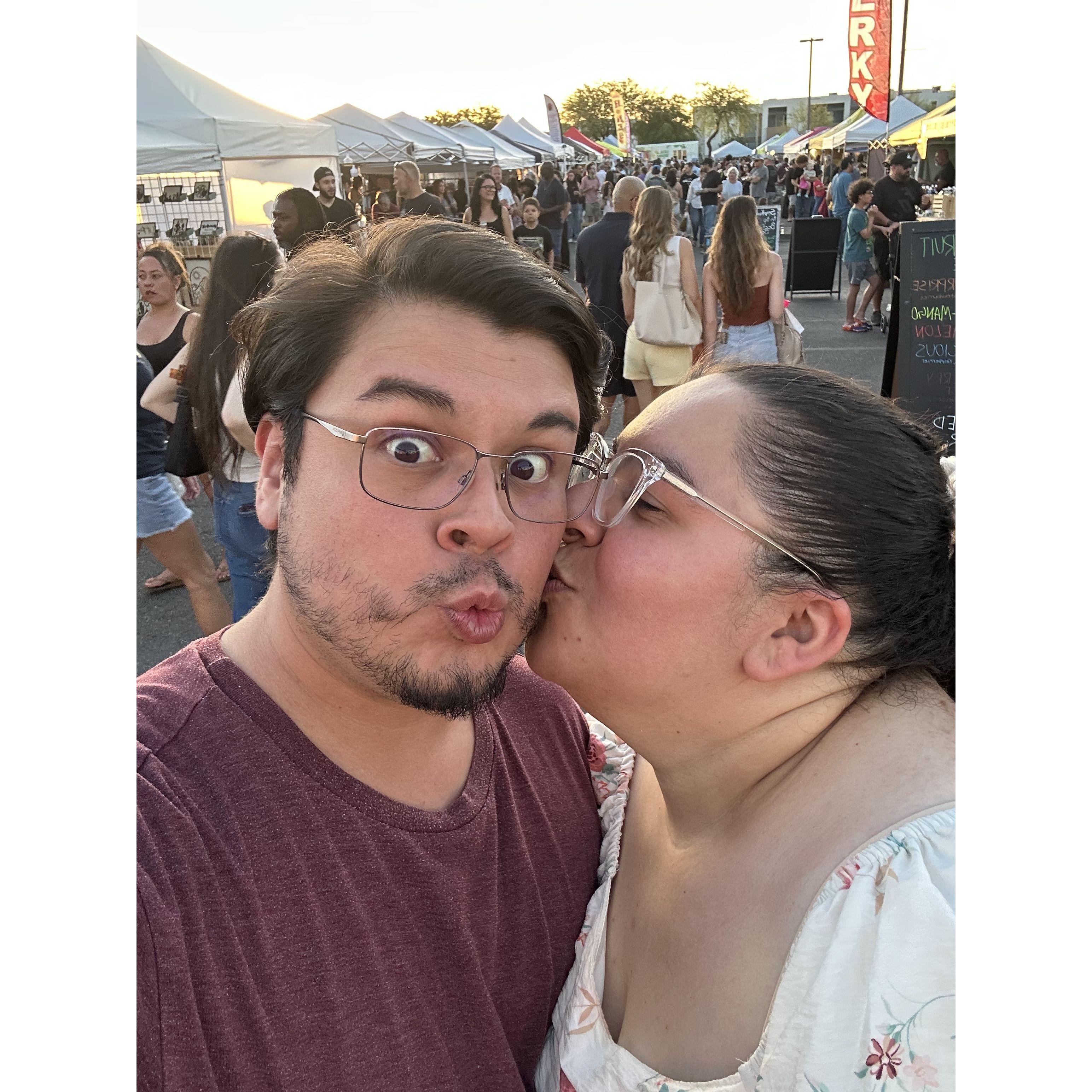 Love is friendship on fire.