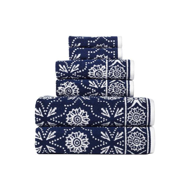 Vera Bradley Cloud Vine 6-Piece Towel Set