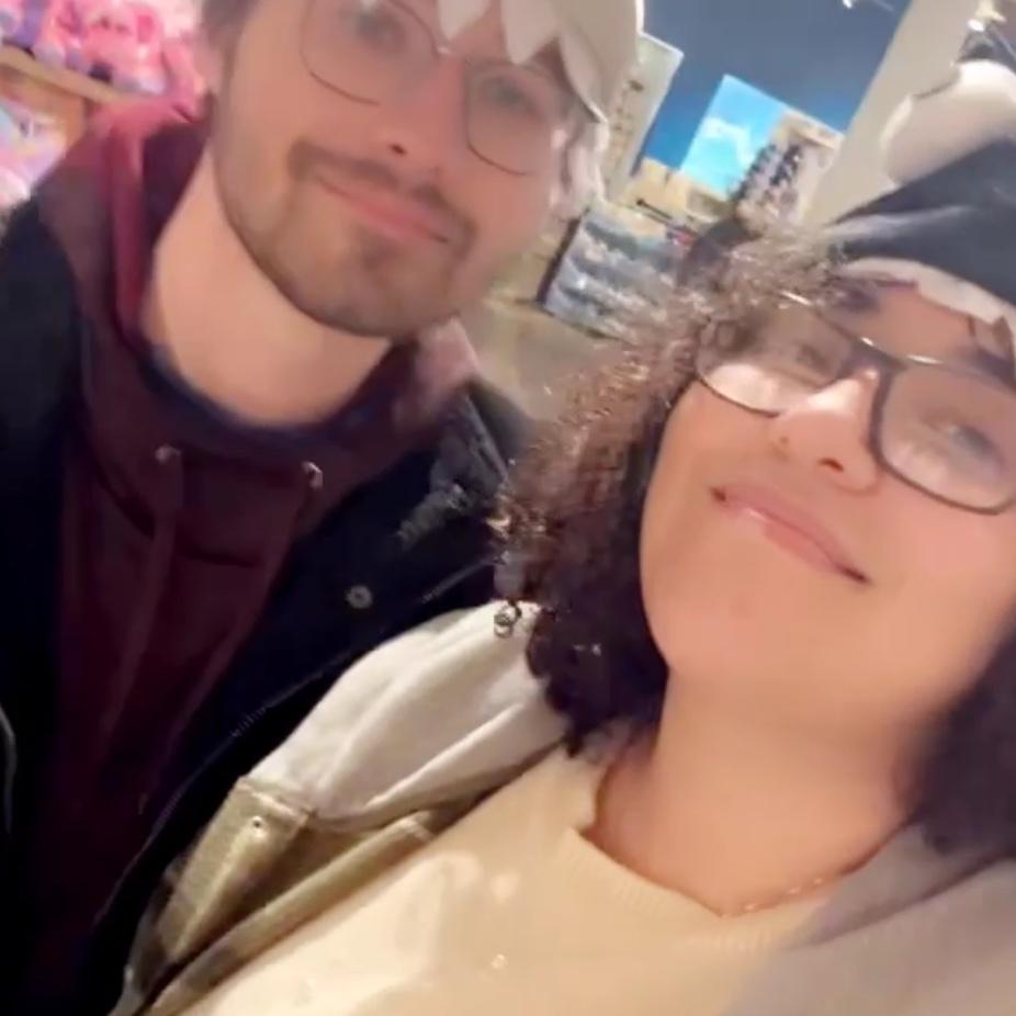 The day we both called out of work to meet at the Mystic Aquarium