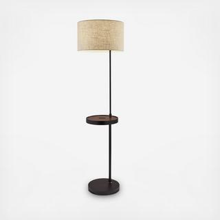 Oliver AdessoCharge Shelf Floor Lamp