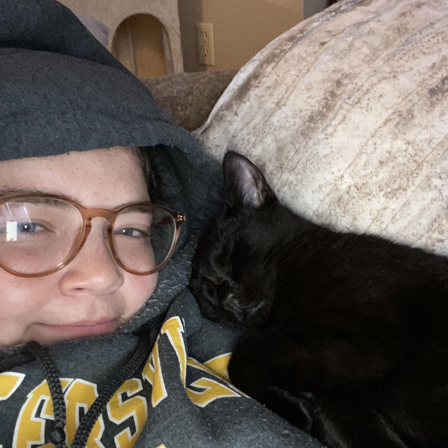 Summer of 2021: adopting our two kittens, Beans and Weenie (in the picture here).