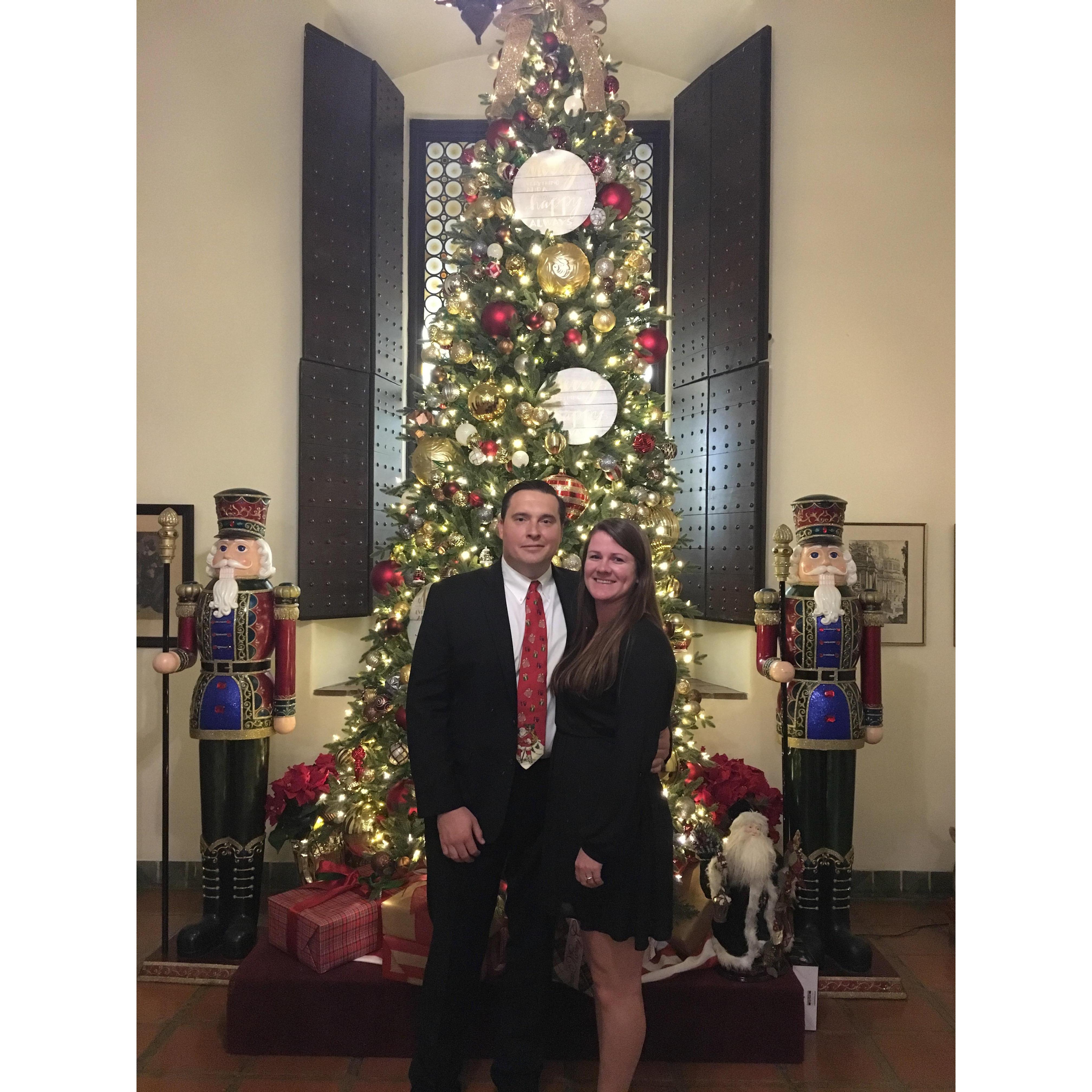 Christmas, December 2018.