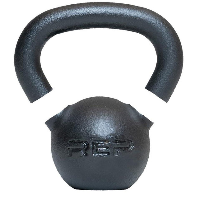 REP Fitness Kettlebell Set and Singles, 4kg to 24kg, 9lb to 53lb Weight Range, Cast Iron, Strength Exercise Training, Home Gym, Power Workout Equipment, Free Weights, Dumbbell Alternative