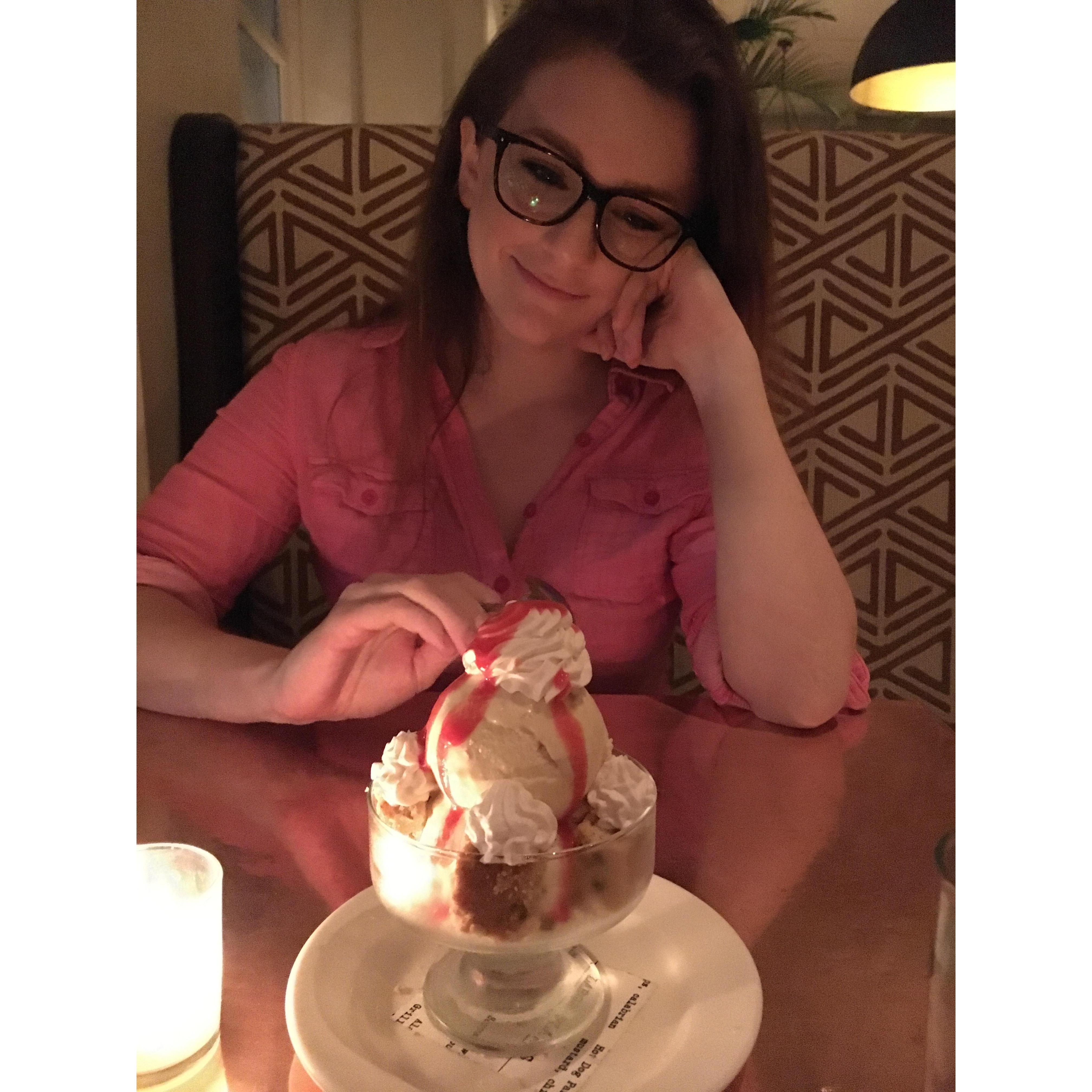 Trip Adventure: Palm Beach, Florida. Oh boy do we love going and getting fancy food, and the only thing better than a fancy dinner, is fancy desert