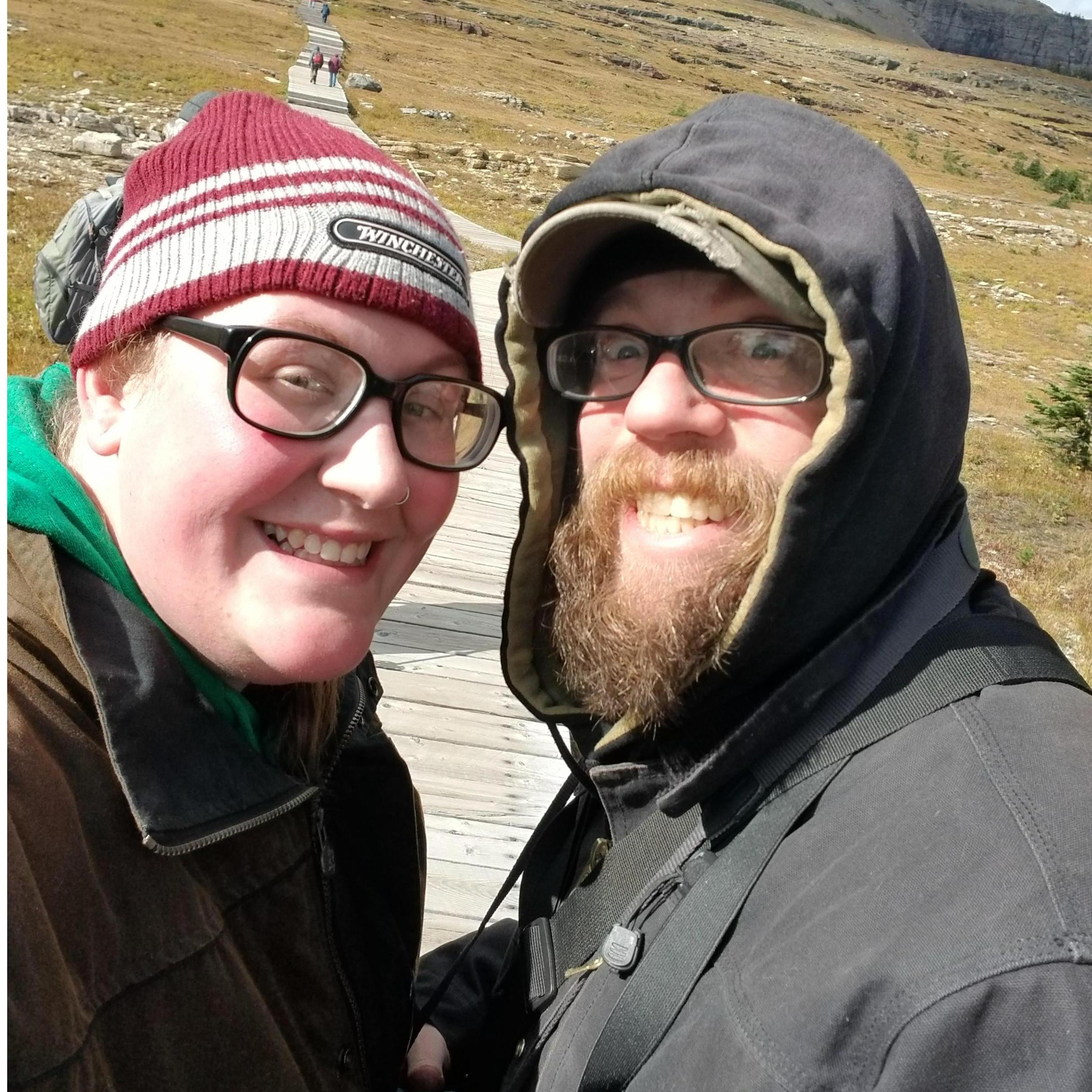 Hiking to Hidden Lake in Glacier National Park