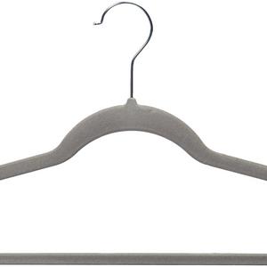 AmazonBasics Velvet Suit Hangers - 50-Pack, Grey