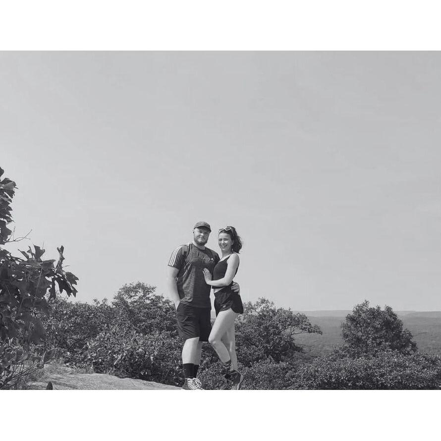 Somewhere in NJ, hiking.