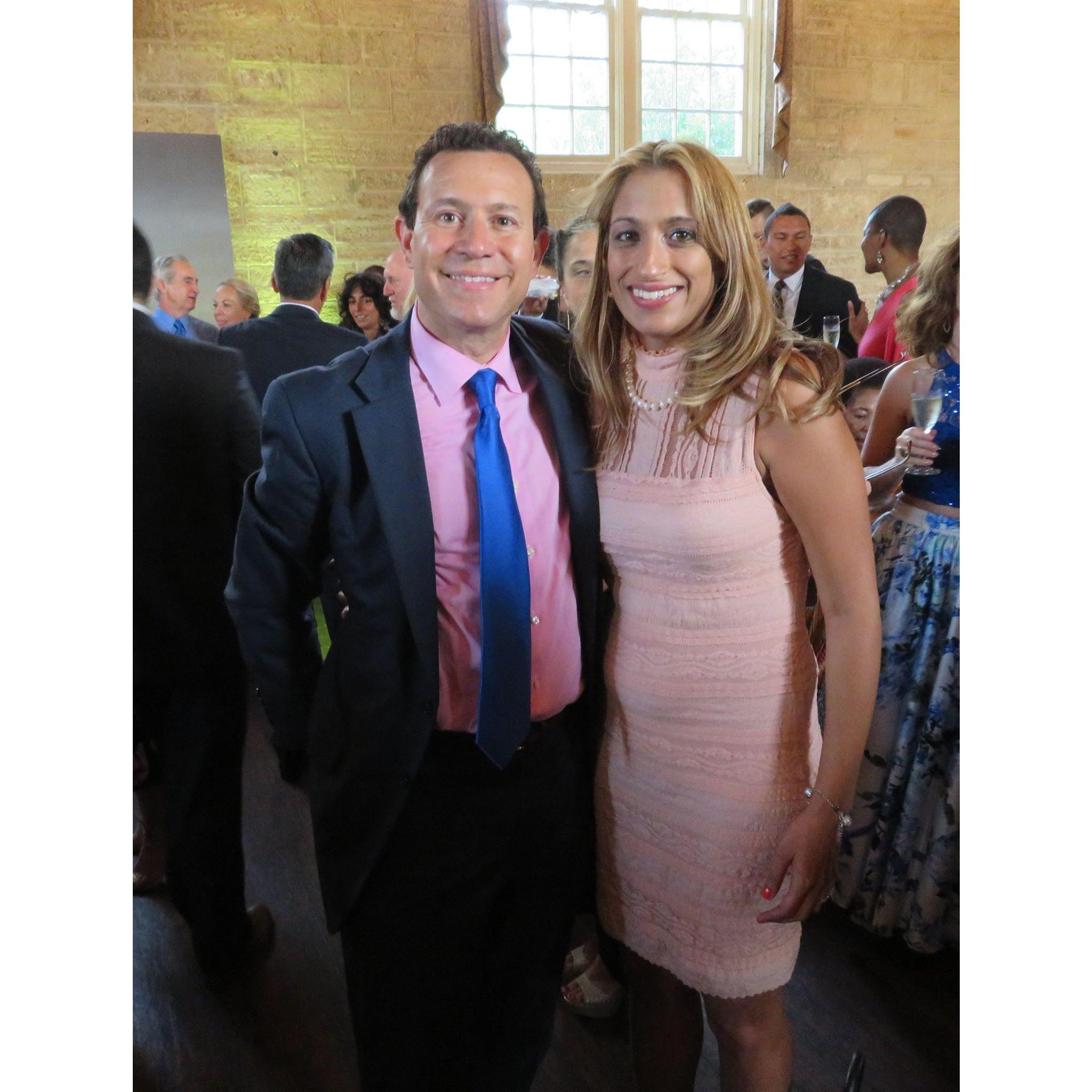 At a wedding.