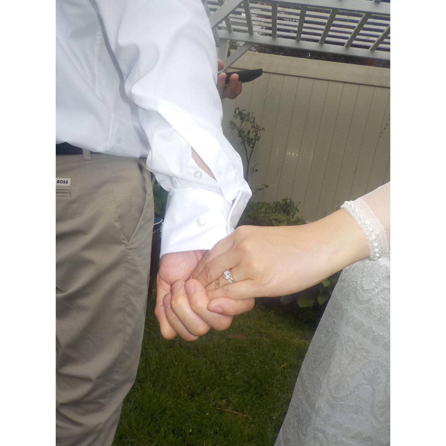 The beginning of our forever π