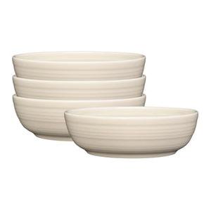 Linen Coupe 6 3/4 Inch Salad Bowl 24 OZ, Set of 4