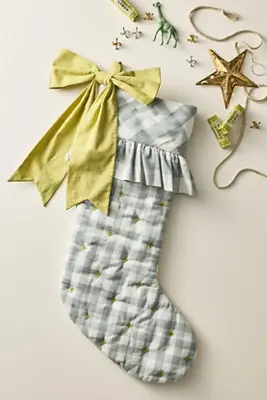 Gingham Stocking