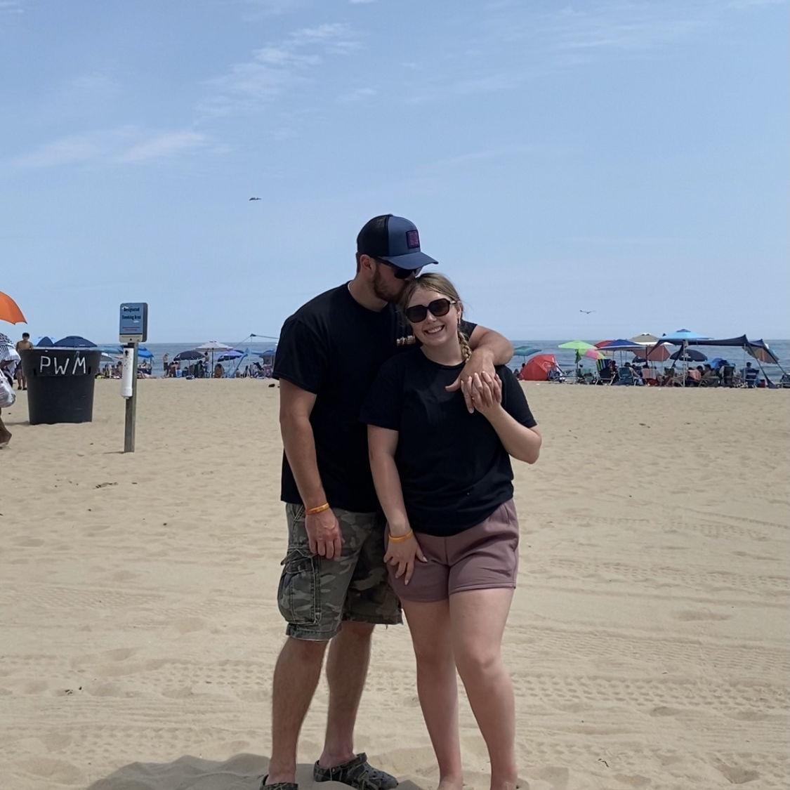OCMD trip after getting engaged!