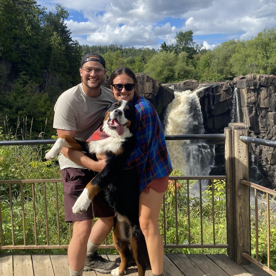 Our happy, happy boy (living his best dual-income no kids life)