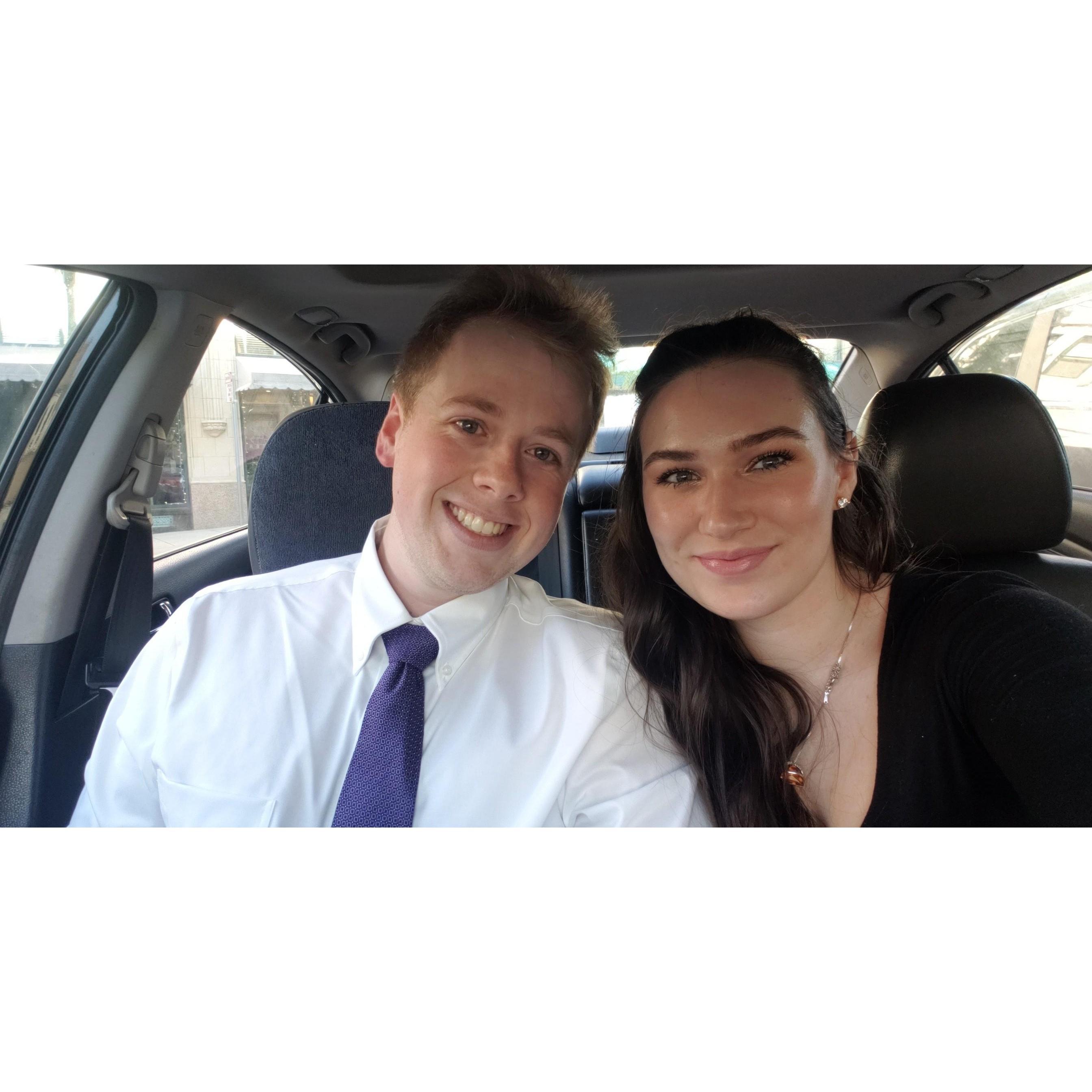 On our way to Modestos (before the proposal)