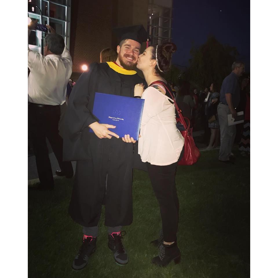 Quentin's college graduation